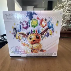 Pokemon TCG Scarlet & Violet Prismatic Evolutions Elite Trainer Box Eevee - Image 1