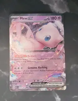 Pokemon Mew ex 151/165 SV 151 Double Rare - NM - Image 1