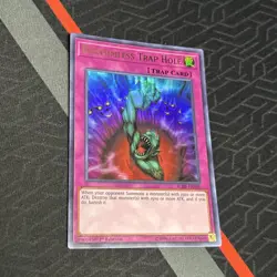 Bottomless Trap Hole BLRR-EN101 1st Edition Ultra Rare Yugioh - Image 5