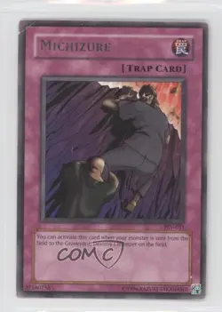 Michizure (R) Unlimited YuGiOh Pharaoh's Servant #PSV-051 2002 READ - Image 1