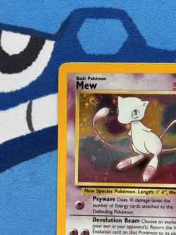 Mew #9 Holofoil Promo - LP condition - Pokemon WOTC Black Star Promo Card - Image 3