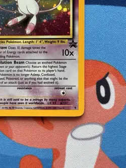 Mew #9 Holofoil Promo - LP condition - Pokemon WOTC Black Star Promo Card - Image 5