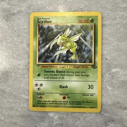 Pokemon TCG Scyther Jungle Set 26/64 MP - Image 1