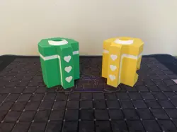 Yugioh Dungeon Dice Monsters Custom Heart Counter + Crest Counter Holder - Image 2