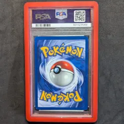 Pokemon 2000 Dark Charizard 21/82 Team Rocket 1st Edition PSA 8 WITH GUARD - Image 2