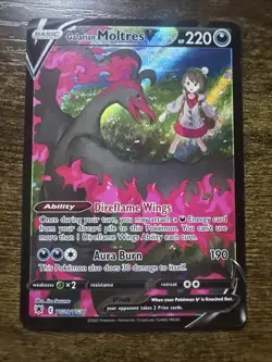 Galarian Moltres V TG20/TG30 Ultra Rare Astral Radiance Trainer Gallery Pokemon - Image 1