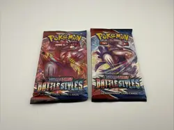 Pokemon Sword & Shield Battle Styles Booster Pack [2 Packs Included] 820650808180 - Image 1