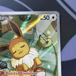 Pokemon TCG Eevee 173 Pokemon Center Stamped Promo Prismatic Evolutions #1 - Image 3