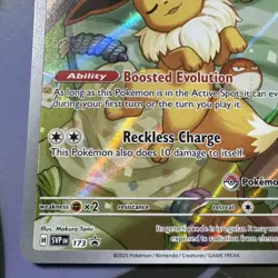 Pokemon TCG Eevee 173 Pokemon Center Stamped Promo Prismatic Evolutions #1 - Image 4