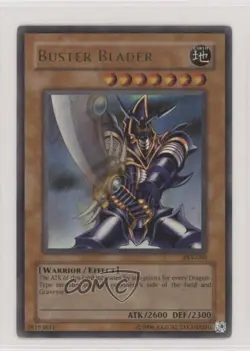 Buster Blader Unlimited YuGiOh Pharaoh's Servant #PSV-050 2002 READ - Image 1