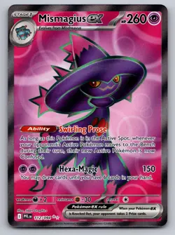 Mismagius ex 112/094 Ultra Rare Phantasmal Flames Holo Near Mint - Image 1