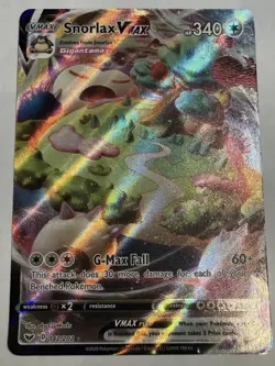 Snorlax Vmax Pokemon Sword & Shield 142/202 LP - Image 1