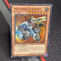 Yugioh! Machina Fortress - SDMM-EN001 - Ultra Rare - Unlimited Edition - Image 1
