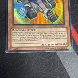 Yugioh! Machina Fortress - SDMM-EN001 - Ultra Rare - Unlimited Edition - Image 4