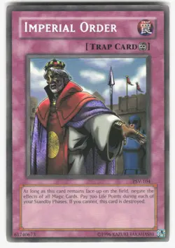 Imperial Order Secret Rare Pharaoh's Servant PSV-104 LP - Image 1