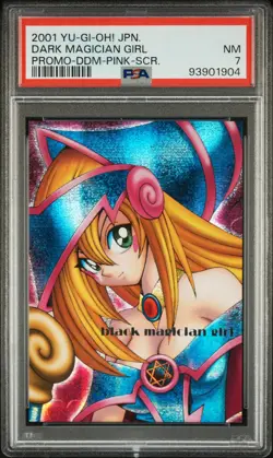 Yu-Gi-Oh Dungeon Dice Monsters DDM Japanese Promo Secret Rare Pink Dark Magician - Image 1