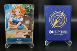 Nami (P-053) (Full Art) P-053 Promo Premium Booster -The Best- One Piece NM - Image 3