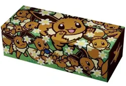 Pokemon Card Game Eevee Long Storage Card Box Pokemon Center Japan US SELLER - Image 1
