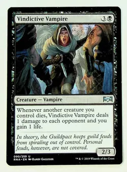 Vindictive Vampire - Ravnica Allegiance Regular Card - Image 1