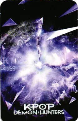 RUMI ZOEY MIRA HUNTR/X KPOP DEMON HUNTERS The Kpop Star Collectible Card - Image 2