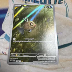 Feebas 198/191 Sv08: Surging Sparks Holo Pokemon TCG Illustration Rare Mint - Image 2