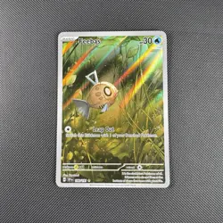 Pokemon Feebas Holo Illustration Rare Card 198/191 Sv08: Surging Sparks - Image 1