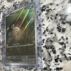 Pokemon Feebas 198/191 Sv08: Surging Sparks Illustration Rare Holo 30 HP English - Image 3