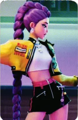 RUMI HUNTR/X KPOP DEMON HUNTERS The Kpop Star Collectible Card - Image 1