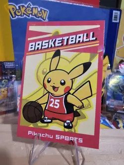 Pokemon Electric Pika Card Database - Pikachu Sports Basketball Art Gallery - Image 3