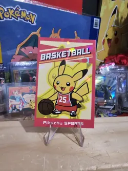 Pokemon Electric Pika Card Database - Pikachu Sports Basketball Art Gallery - Image 4