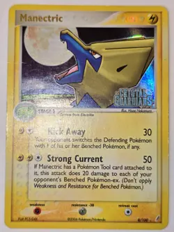 MANECTRIC Crystal Guardians 8/100 Holo Rare 2006 Pokemon Card Stage 1 MP - Image 1