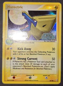 MANECTRIC Crystal Guardians 8/100 Holo Rare 2006 Pokemon Card Stage 1 MP - Image 2