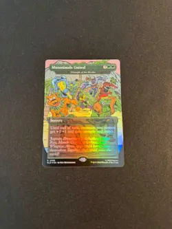 Mutanimals United - Triumph of the Hordes [Secret Lair Drop] Foil Magic MTG Card - Image 1