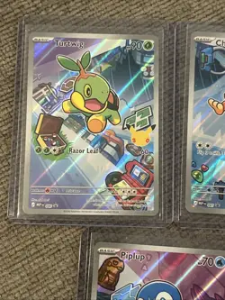 Pokemon Card Lot (6) Mega Evolution First Partner Promos 040-045 NM Newly Opened - Image 5