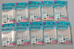 Daiso Trading Card Sleeve R-7 Regular Size 65 x 10 Set for Pokemon Japan New - Image 1