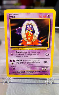 Pokemon Base Set 2Cards Jynx/Magmar NM - Image 1