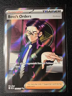 Boss's Orders 256/217 Full Art Ascended Heroes Pokemon Card - Image 1