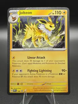 Jolteon - 169 (Cosmos Holo) 169 Sv: Scarlet & Violet Promo Cards Holo Pokemon NM - Image 1