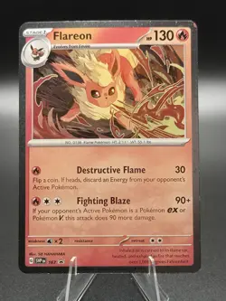 Flareon - 167 (Cosmos Holo) 167 Sv: Scarlet & Violet Promo Cards Holo Pokemon NM - Image 1