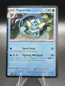 Vaporeon - 168 (Cosmos Holo) 168 Sv: Scarlet & Violet Promo Cards Holo NM - Image 1