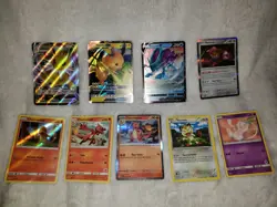 Pokemom Card Lot Jolteon VMax Charmander Meowth Suicune V Mew Heatran Charmeleon - Image 1