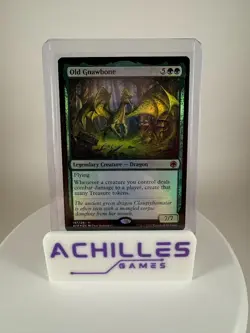 OLD GNAWBONE Foil (197) Adventures In The Forgotten Realms AFR Magic MTG - Image 1
