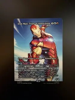 MTG Marvel Super Heroes Iron Man, Titan of Innovation Showcase 0091 Non-Foil - Image 1