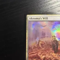 Akroma's Will Rare Foil MTG Commander Legends #3 LP - Image 2