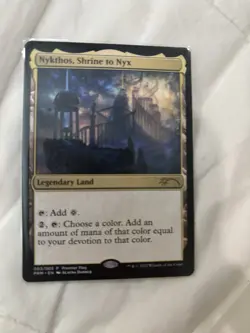 Nykthos, Shrine to Nyx 003/003 Prerelease Promo Foil Legendary Land (EN) - Image 1