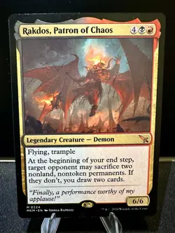 Rakdos, Patron of Chaos Murders at Karlov Manor NM Unplayed MTG 0224 - Image 1