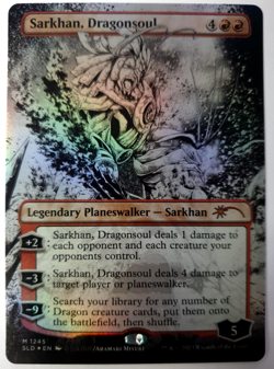 Sarkhan, Dragonsoul - FOIL Borderless Mythic - MTG: Secret Lair - VLP #1245 - Image 1