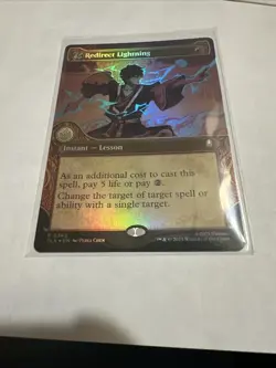 Redirect Lightning (Showcase) Avatar: The Last Airbender Foil - Image 1