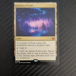 Magic: The Gathering Cavern of Souls 0269 LCI Mythic Regular ENG Land - Image 1