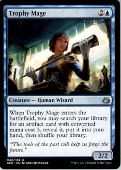 MTG - Trophy Mage - 048/184 - Aether Revolt - Regular - Uncommon - LP - Image 1